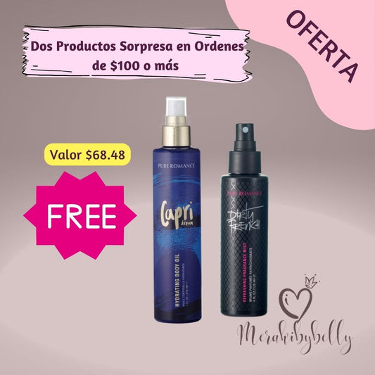 Two FREE Bath Line Surprise Products on Orders of $100 or more